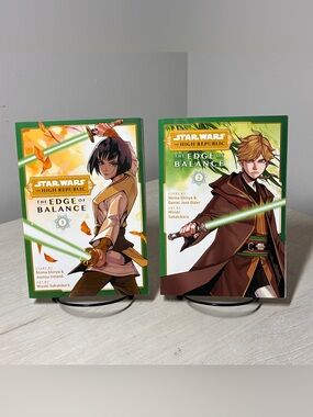 Star Wars Edge Of Balance Shima Shinya PB Vol 1-2 Manga Set Sci-Fi Adventure